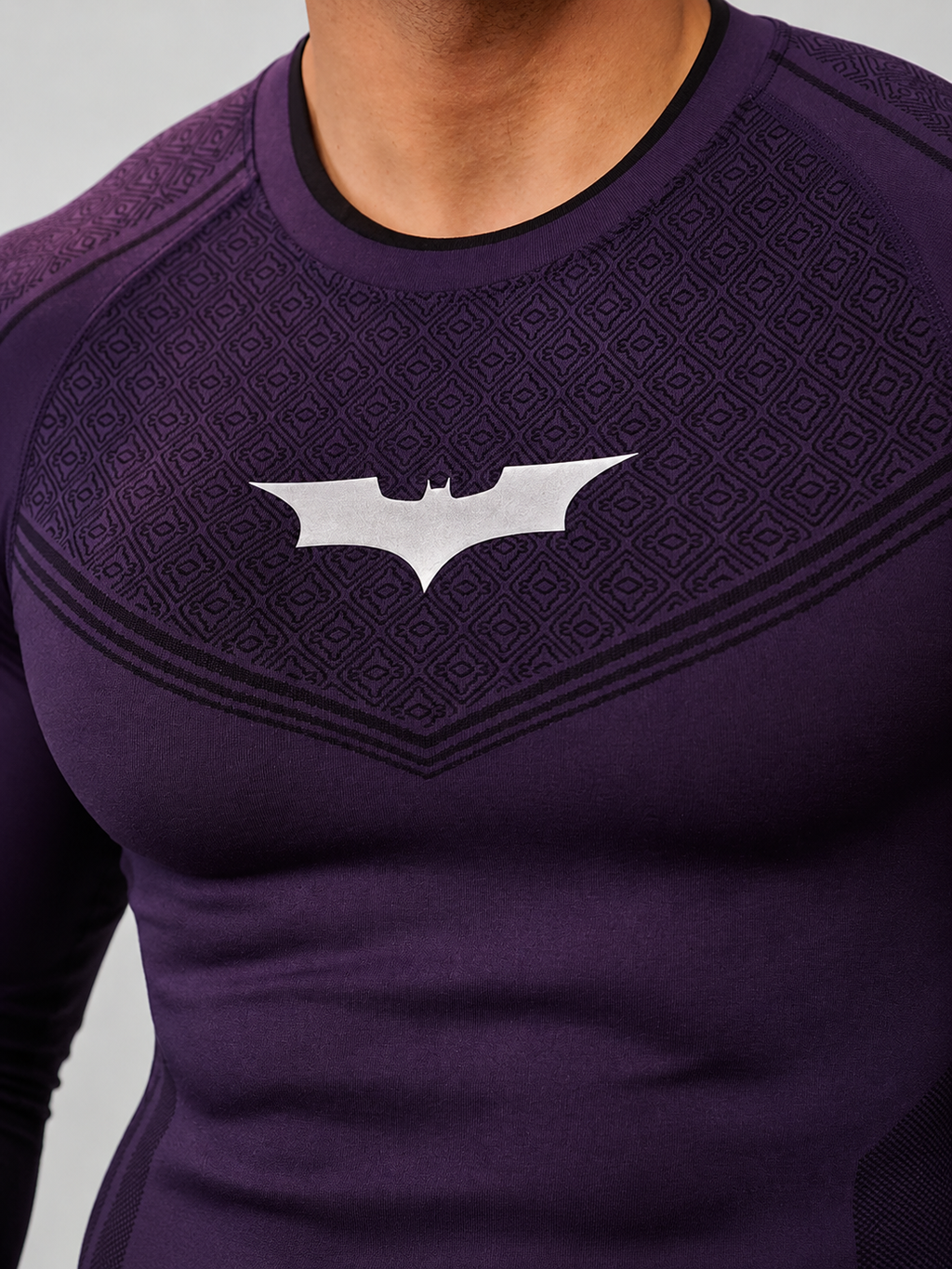 Camiseta de Compresión Batman EDICIÓN LIMITADA MORADA