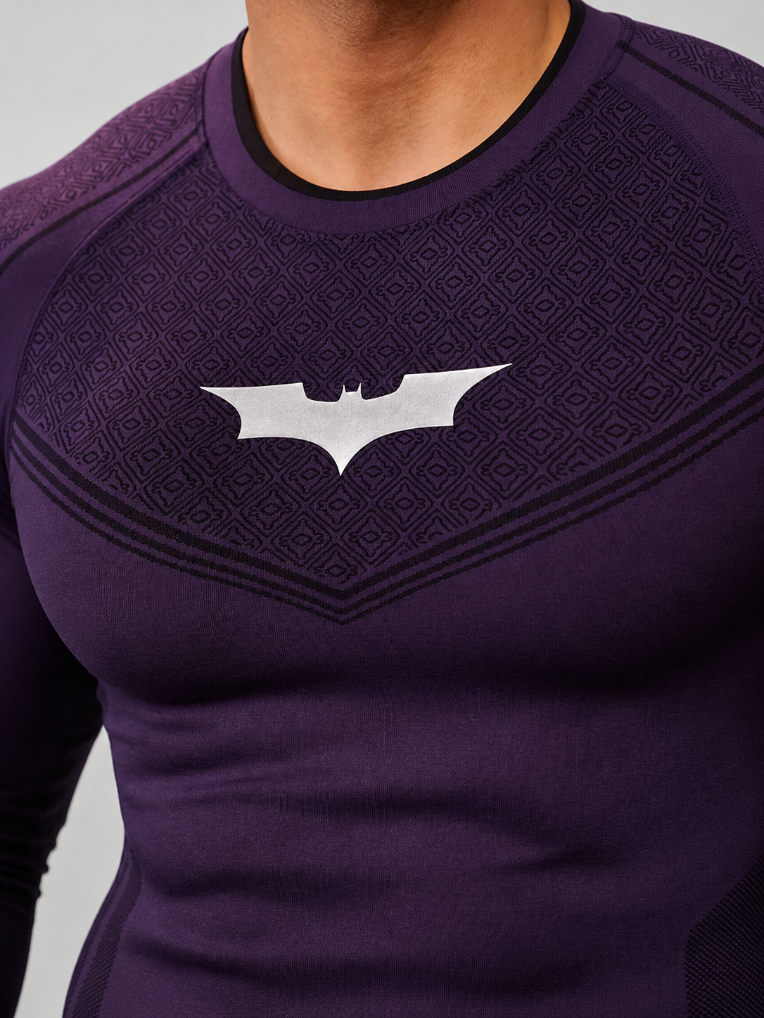 Camiseta de Compresión Batman EDICIÓN LIMITADA MORADA