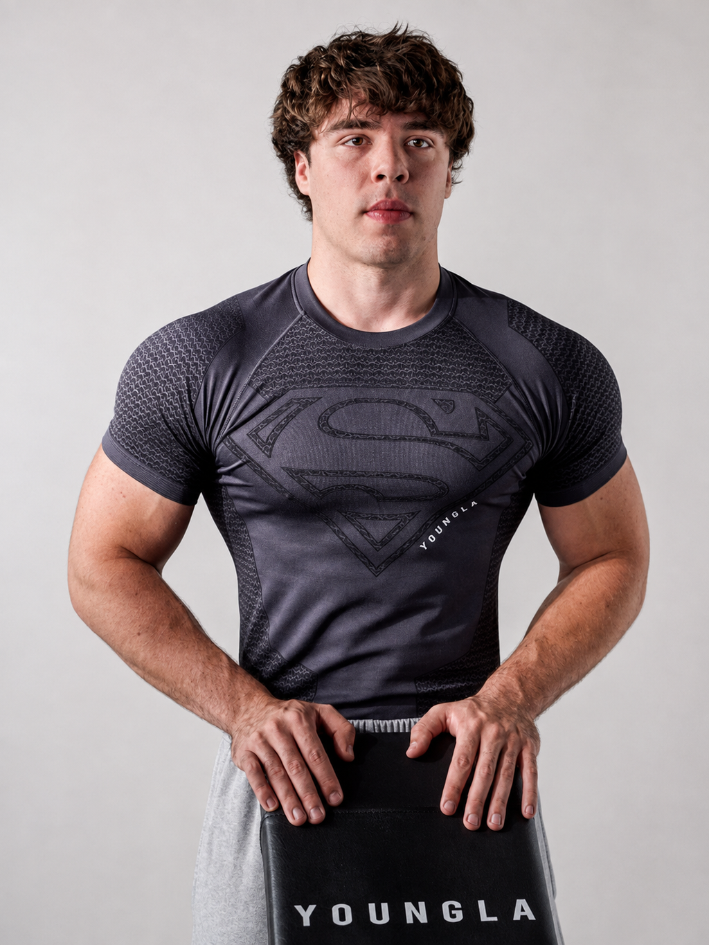 Camiseta de compresión Superman YoungLA