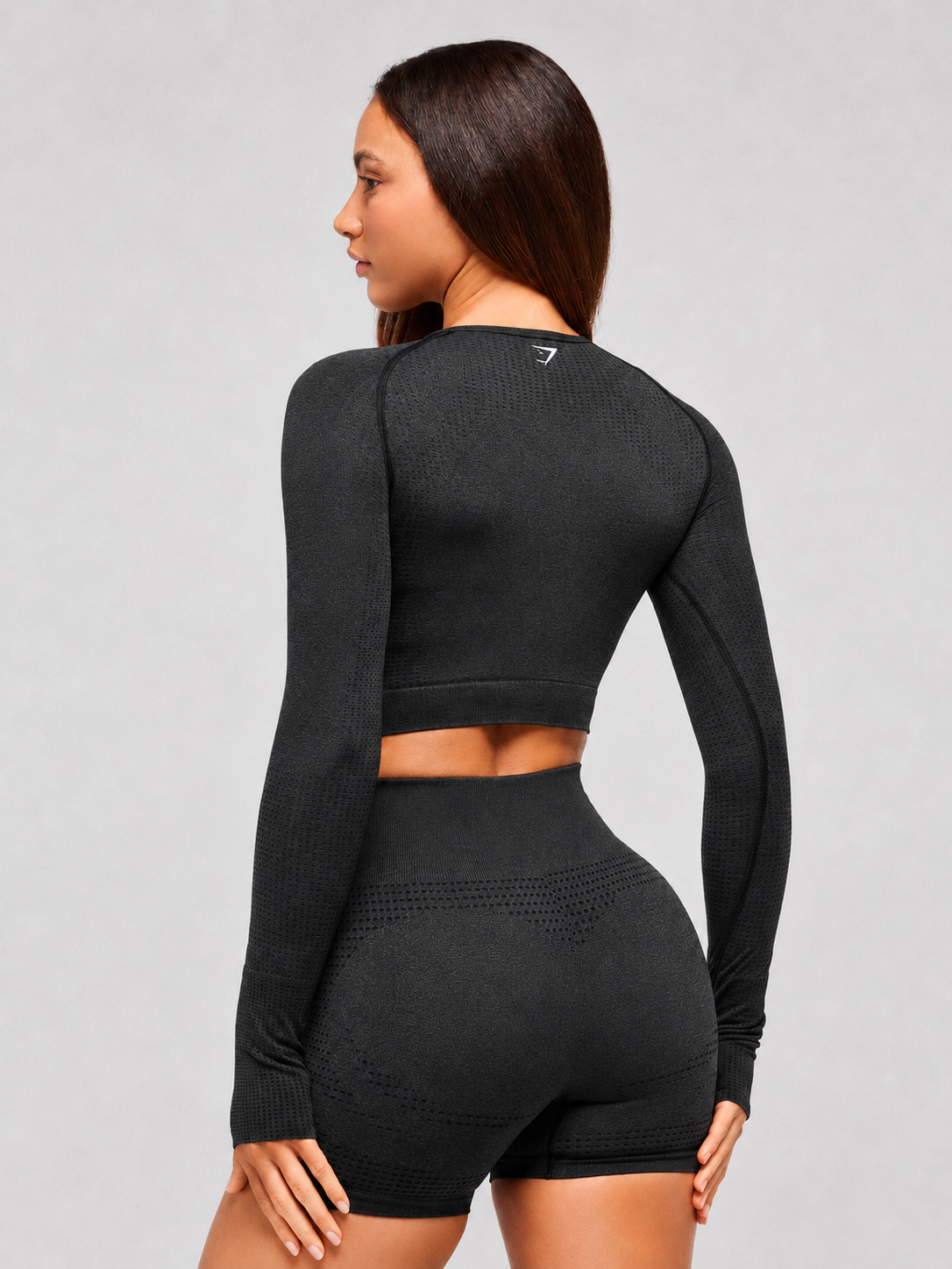 Crop Top Manga Larga Vital Gymshark
