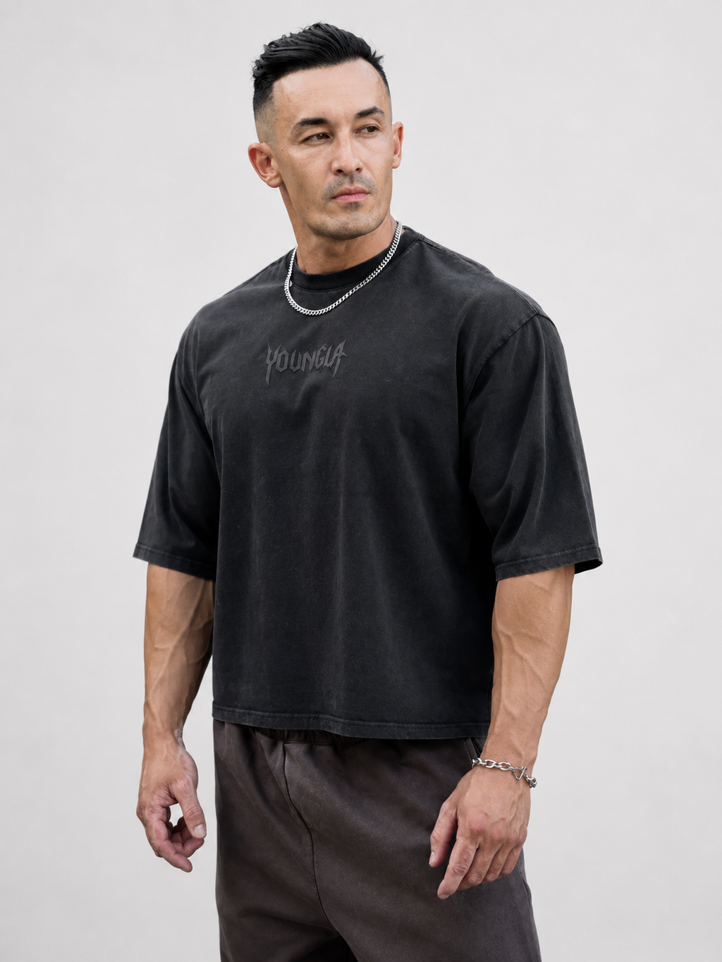 Camiseta Black Wash YoungLA