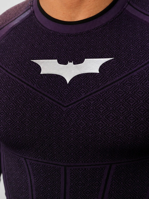 Camiseta de Compresión Batman Morada EDICIÓN LIMITADA