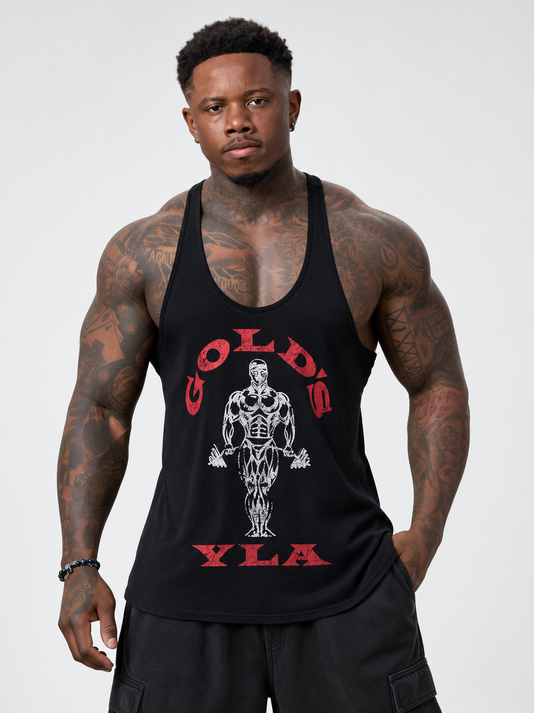 Tank YoungLA X Gold's Gym