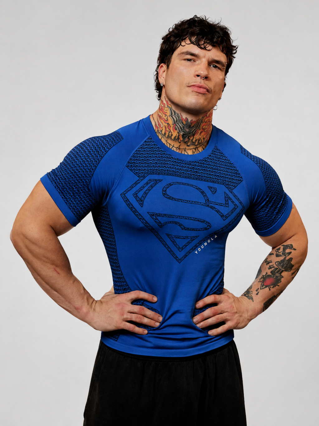 Camiseta de compresión Superman YoungLA