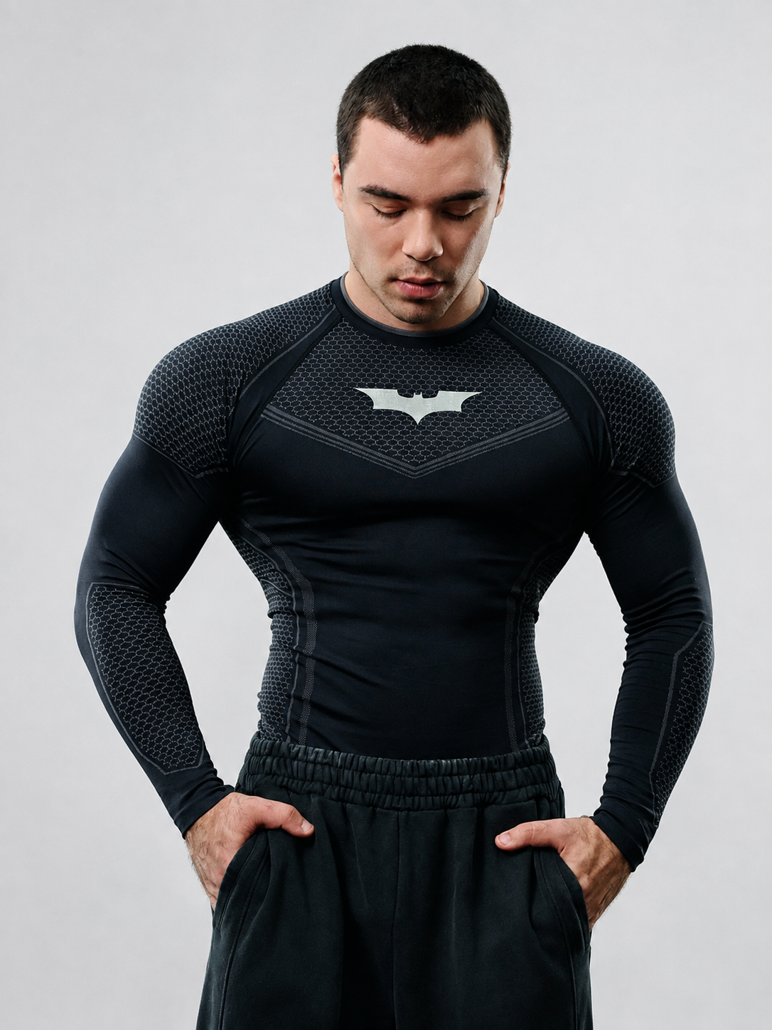 Camiseta de compresión Batman YoungLA
