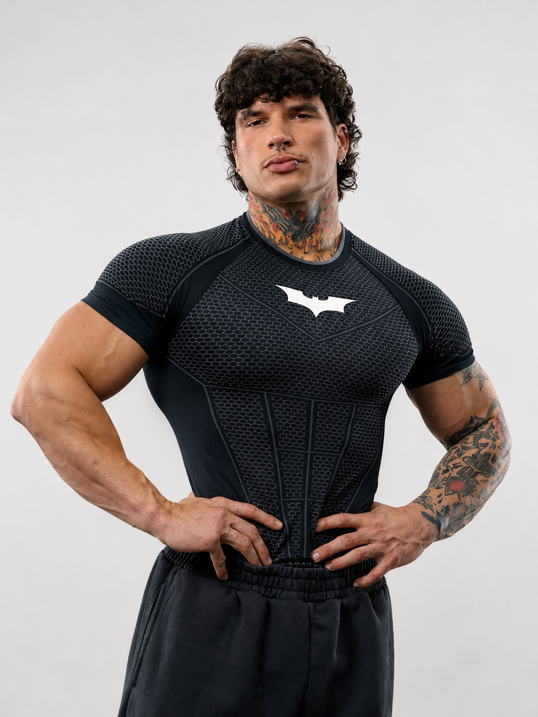 Camiseta de compresión Batman YoungLA