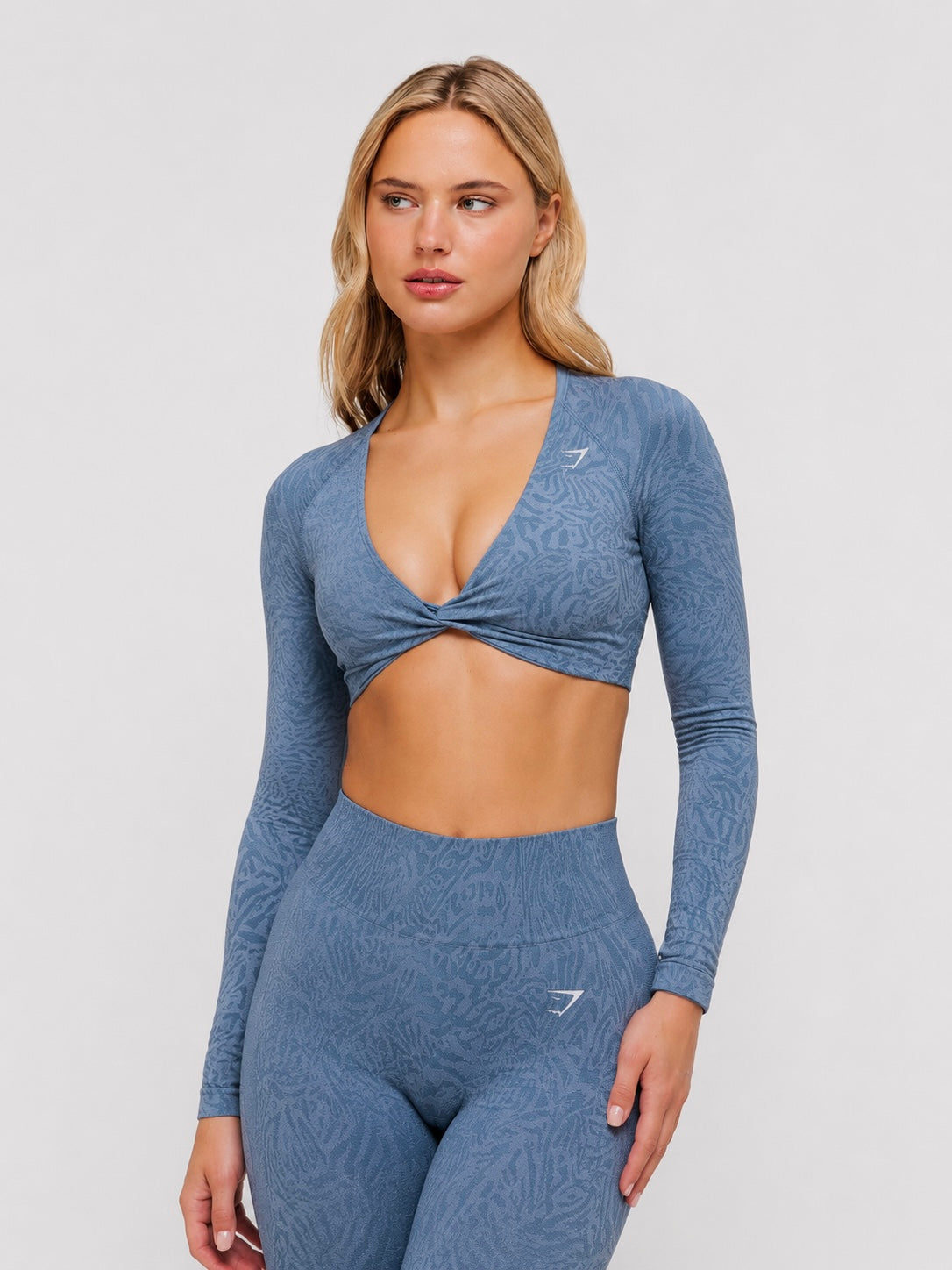 Crop Top manga larga Adapt Animal Gymshark